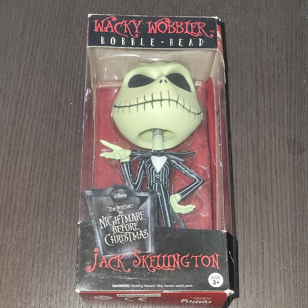 Jack Skellington Wacky Wobbler Bobblehead